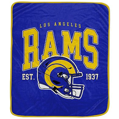 "Pegasus Los Angeles Rams Vintage Arch Ultra Soft 50"" x 60"" Blanket"