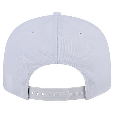 Men's New Era White Jacksonville Jaguars Throwback Crawl Standard 9FIFTY Snapback Hat