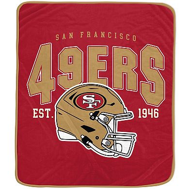 "Pegasus San Francisco 49ers Vintage Arch Ultra Soft 50"" x 60"" Blanket"