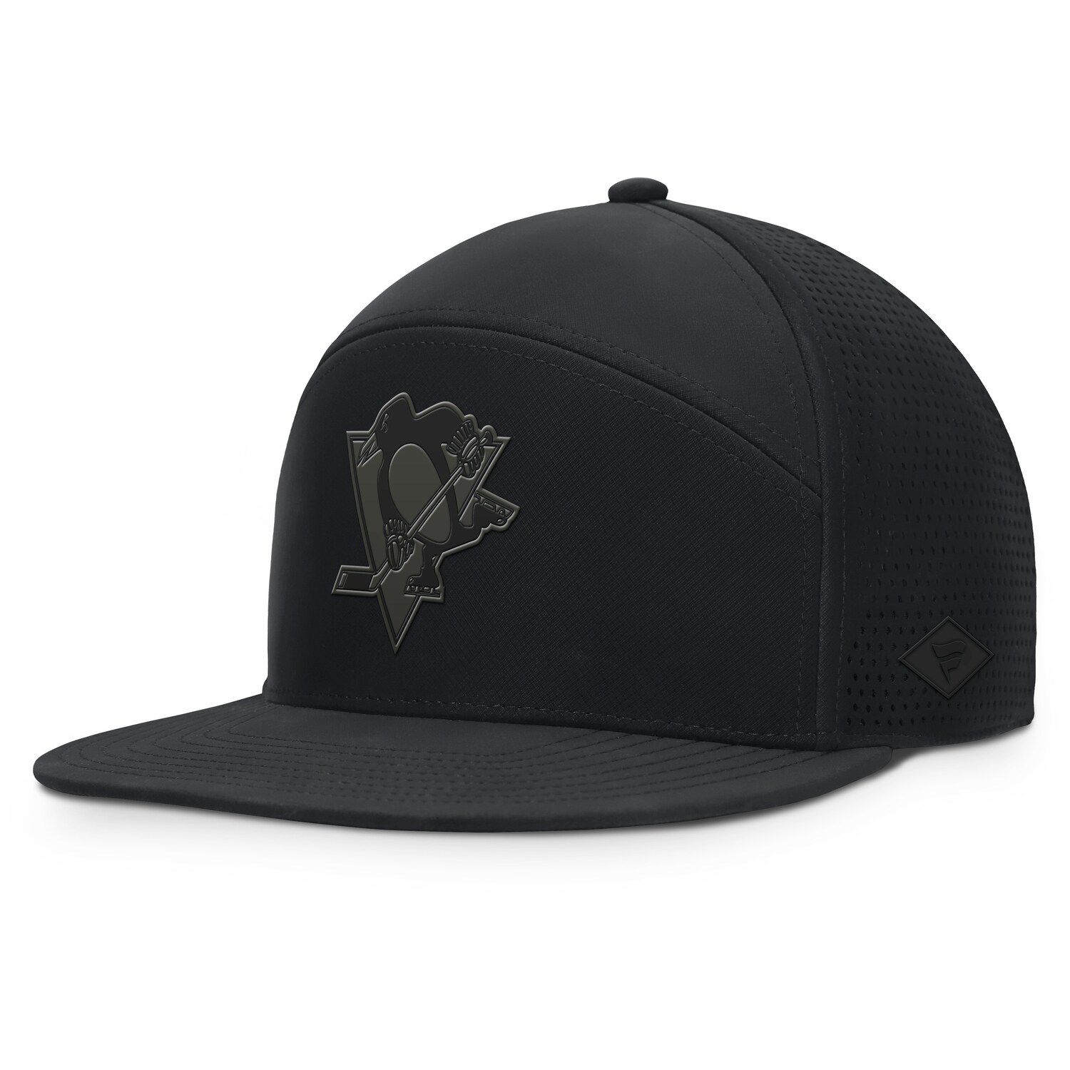 Casquette réglable noire des Pittsburgh Steelers de marque Fanatics
