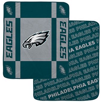Pegasus Philadelphia Eagles 60” x 70” Reverse Block Double-Sided Ultra Cozy Blanket