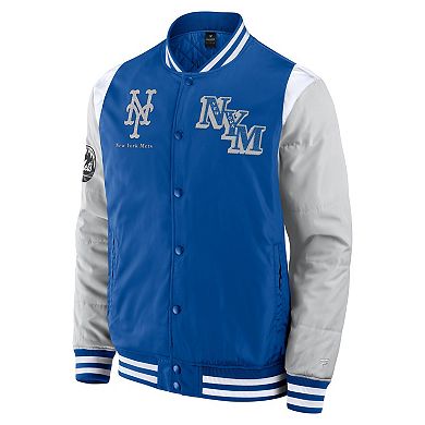 Men's Fanatics Royal New York Mets Elements Elite Full-Snap Jacket