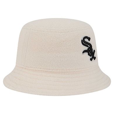 Women's New Era White Chicago White Sox Chrome Cozy Bucket Hat