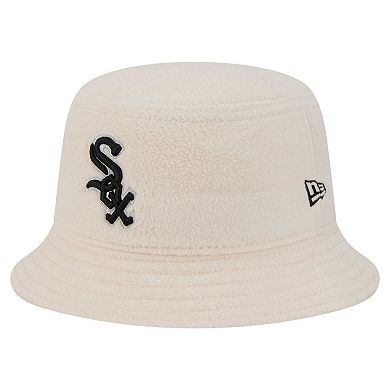 Women's New Era White Chicago White Sox Chrome Cozy Bucket Hat