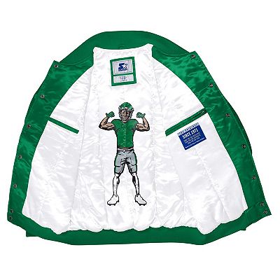 Men's Starter Kelly Green Philadelphia Eagles Exclusive Satin Full