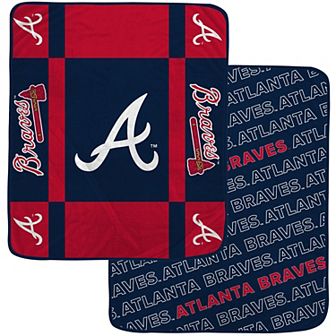 Pegasus Atlanta Braves 60” x 70” Reverse Block Double-Sided Ultra Cozy Blanket