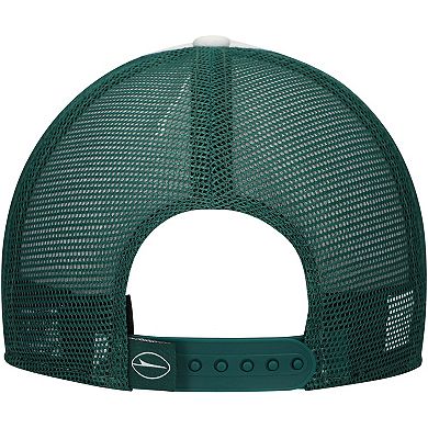 Youth New Era Green New York Jets Sport Night Color Block 9FORTY A-Frame Trucker Adjustable Hat