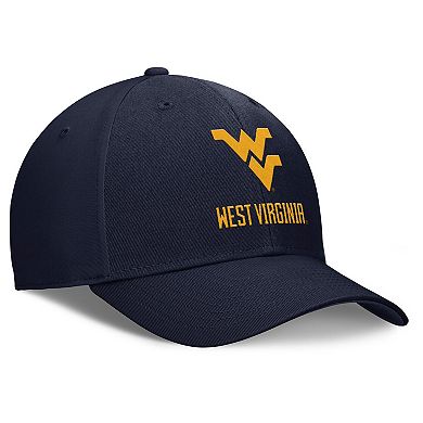 Men's Nike Navy West Virginia Mountaineers Campus Club Adjustable Hat