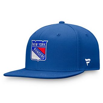 Men's Fanatics Royal New York Rangers Core Primary Logo Fitted Hat
