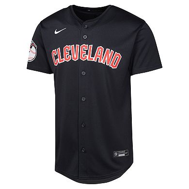 Youth Nike Navy Cleveland Guardians Alternate Limited Jersey