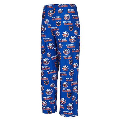 Men's Concepts Sport Royal New York Islanders All Over Print Knit Pants