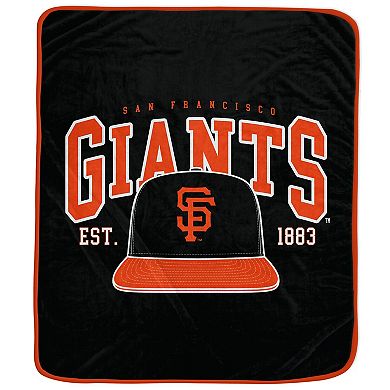 Pegasus San Francisco Giants Vintage Arch Ultra Soft 50" x 60" Blanket