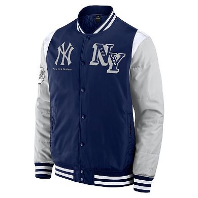 Men's Fanatics Navy New York Yankees Elements Elite Full-Snap Jacket