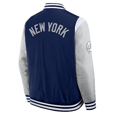 Men's Fanatics Navy New York Yankees Elements Elite Full-Snap Jacket