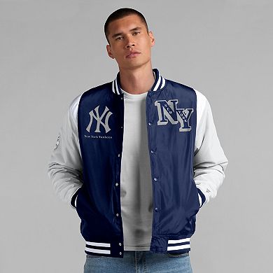 Men's Fanatics Navy New York Yankees Elements Elite Full-Snap Jacket