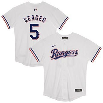 Preschool Nike Corey Seager White Texas Rangers Game Jersey