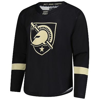 Men's Black Army Black Knights Replica Hockey Jersey
