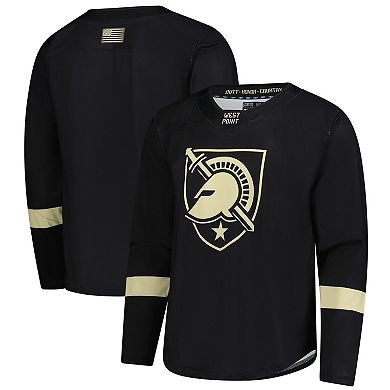 Men's Black Army Black Knights Replica Hockey Jersey