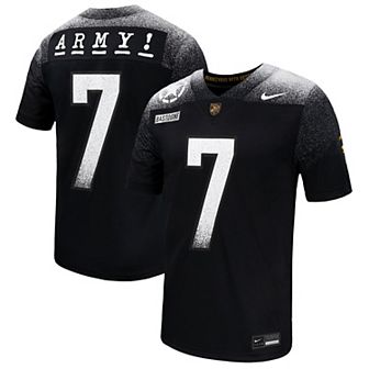 Men's Nike Black Army Black Knights 2024 Rivalry Collection Alternate Untouchable Football Jersey