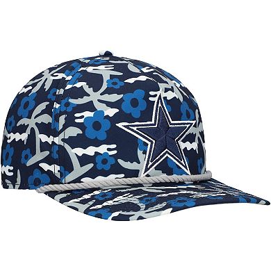 Men's New Era Navy Dallas Cowboys Wakey Wakey Golfer Snapback Hat