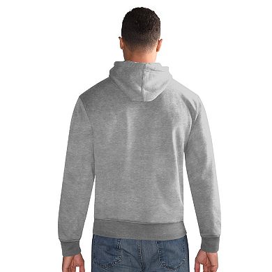 Men's Starter Heather Gray Atlanta Falcons Pullover Hoodie