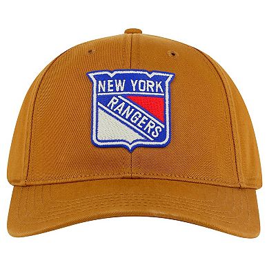 Men's American Needle Tan New York Rangers Hepcat Washed Twill Adjustable Hat
