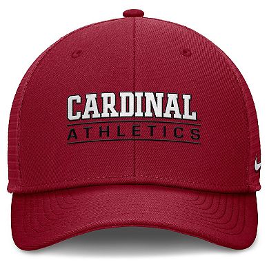 Men's Nike Cardinal Stanford Cardinal Rise Adjustable Hat