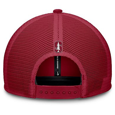 Men's Nike Cardinal Stanford Cardinal Rise Adjustable Hat