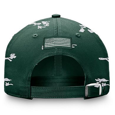 Women's Top of the World Green Michigan State Spartans OHT Military Appreciation Betty Adjustable Hat