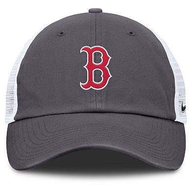 Men's Nike Gray Boston Red Sox Adjustable Trucker Hat