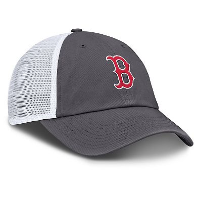 Men's Nike Gray Boston Red Sox Adjustable Trucker Hat