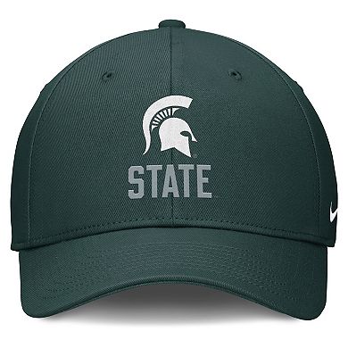 Men's Nike Green Michigan State Spartans Campus Club Adjustable Hat