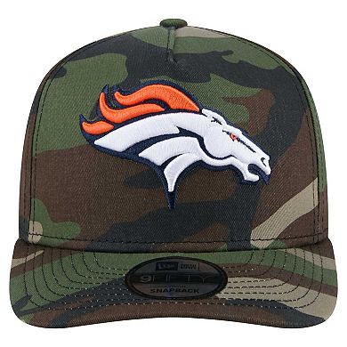 Men's New Era Camo Denver Broncos Woodsy 9FIFTY Snapback Hat