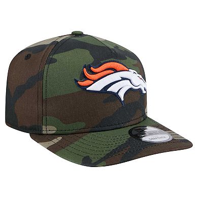Men's New Era Camo Denver Broncos Woodsy 9FIFTY Snapback Hat