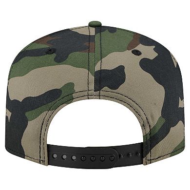 Men's New Era Camo Denver Broncos Woodsy 9FIFTY Snapback Hat