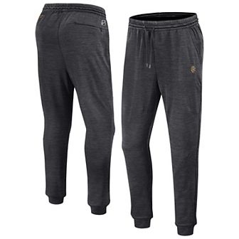 Men's Fanatics Heather Charcoal Boston Bruins Authentic Pro Fleece Sweatpants