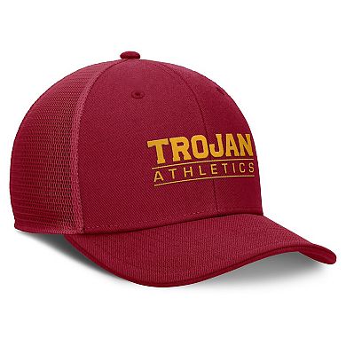 Men's Nike Crimson USC Trojans Rise Adjustable Hat