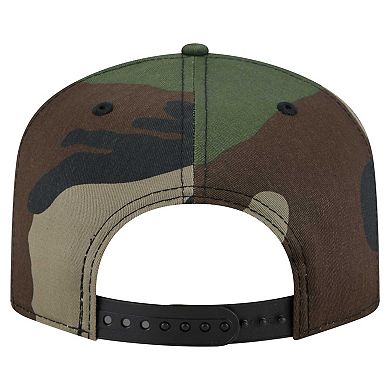 Men's New Era Camo Los Angeles Chargers Woodsy 9FIFTY Snapback Hat