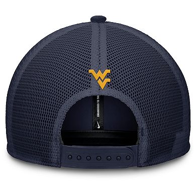 Men's Nike Navy West Virginia Mountaineers Rise Adjustable Hat