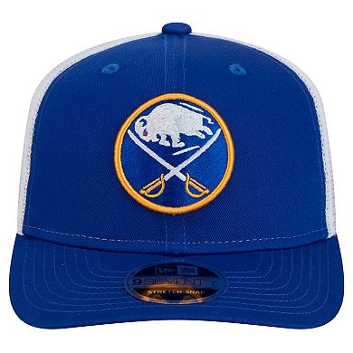 Men's New Era Royal Buffalo Sabres Core Trucker 9SEVENTY Stretch-Snap Hat