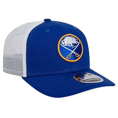 Men's New Era Royal Buffalo Sabres Core Trucker 9SEVENTY Stretch-Snap Hat