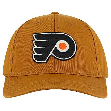 Men's American Needle Tan Philadelphia Flyers Hepcat Washed Twill Adjustable Hat