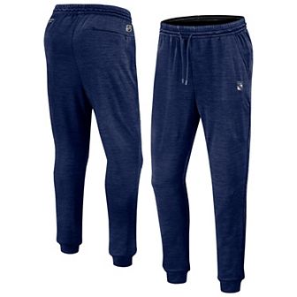 Men's Fanatics Heather Navy New York Rangers Authentic Pro Fleece Sweatpants