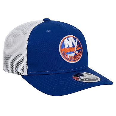 Men's New Era Royal New York Islanders Core Trucker 9SEVENTY Stretch-Snap Hat