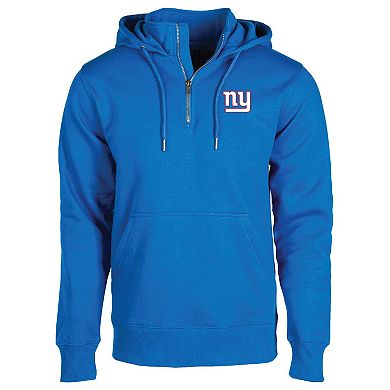 Unisex Dunbrooke Royal New York Giants Defender Quarter-Zip Hoodie
