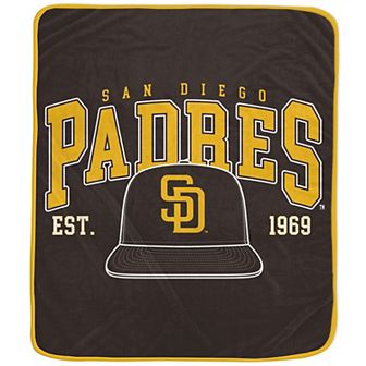 Pegasus San Diego Padres Vintage Arch Ultra Soft 50" x 60" Blanket