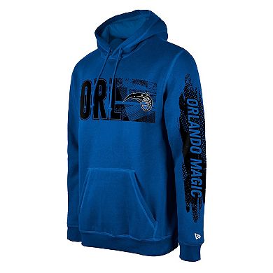 Men's New Era Orlando Magic Blue Tip-Off Collection Pullover Hoodie