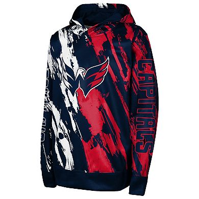 Preschool Red Washington Capitals Master Snipe Pullover Hoodie