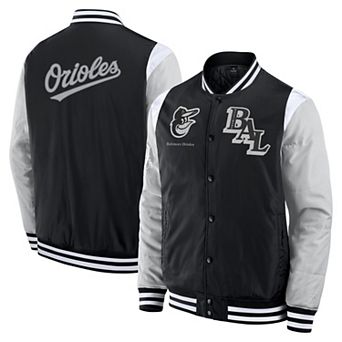Men's Fanatics Black Baltimore Orioles Elements Elite Full-Snap Jacket