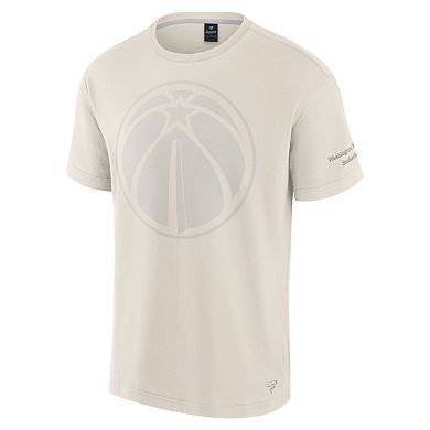 Men's Fanatics Cream Washington Wizards Elements Iconic T-Shirt